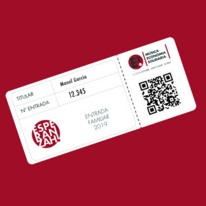 Entrada familiar festival Esperanzah 2019