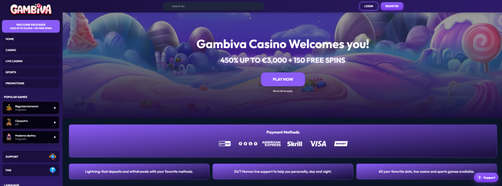 mejor casino online en España - Gambiva
